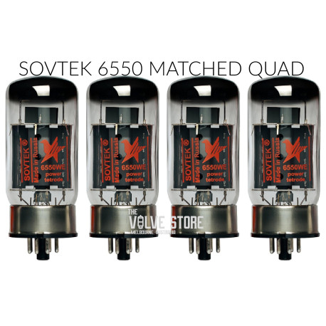 SOVTEK 6550 MATCHED QUAD