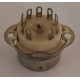 NOVAL 9 PIN VALVE SOCKET 62mm CAN