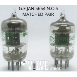 G.E 5654W MATCHED PAIR