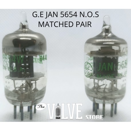 G.E 5654W MATCHED PAIR