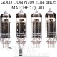 GENALEX GOLD LION N709 EL84 QUAD