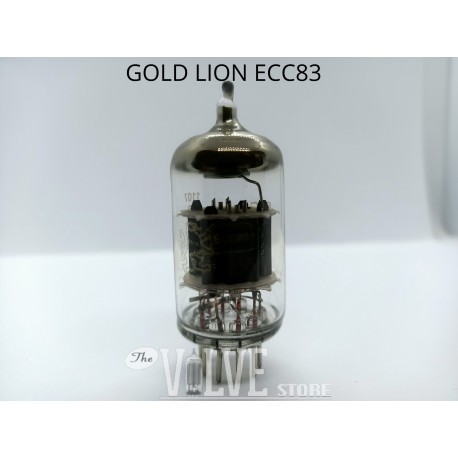 GENALEX GOLD LION NICKEL PIN 12AX7 ECC83