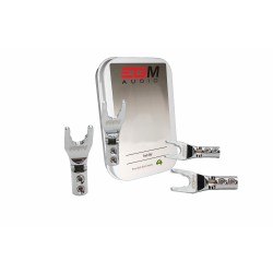 EGM Audio Spade Plug – Rhodium Plated