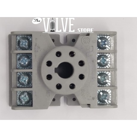 OCTAL 8 PIN VALVE SOCKET