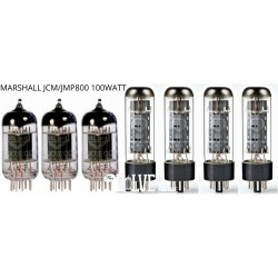 MARSHALL JCM/JMP 800 100 WATT MULLARD VALVE SET