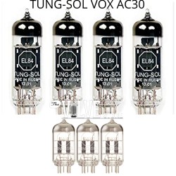 VOX AC30 TUNGSOL VALVE SET