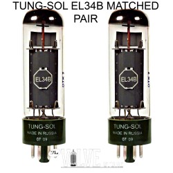 Tung Sol EL34B MATCHED PAIR