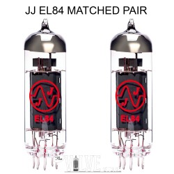 JJ ELECTRONIC EL84 MATCHED PAIR