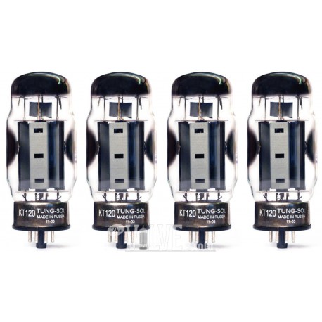 TUNG-SOL KT120 MATCHED QUAD.