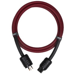 EGM Audio Power Cable – Ruby 1 Metre