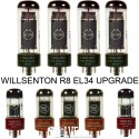 WILLSENTON R8 TUNG-SOL EL34 UPGRADE