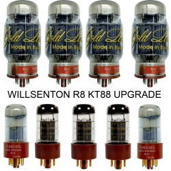 WILLSENTON R8 GOLD LION KT88 UPGRADE